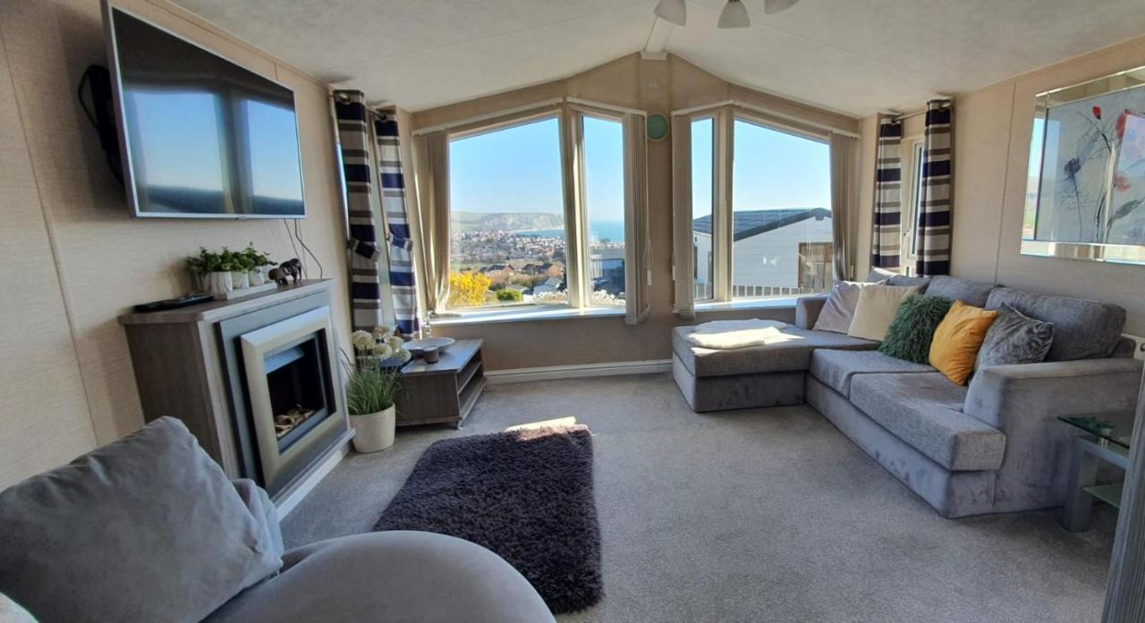 Lodge Seaview Swanage Bagian luar foto