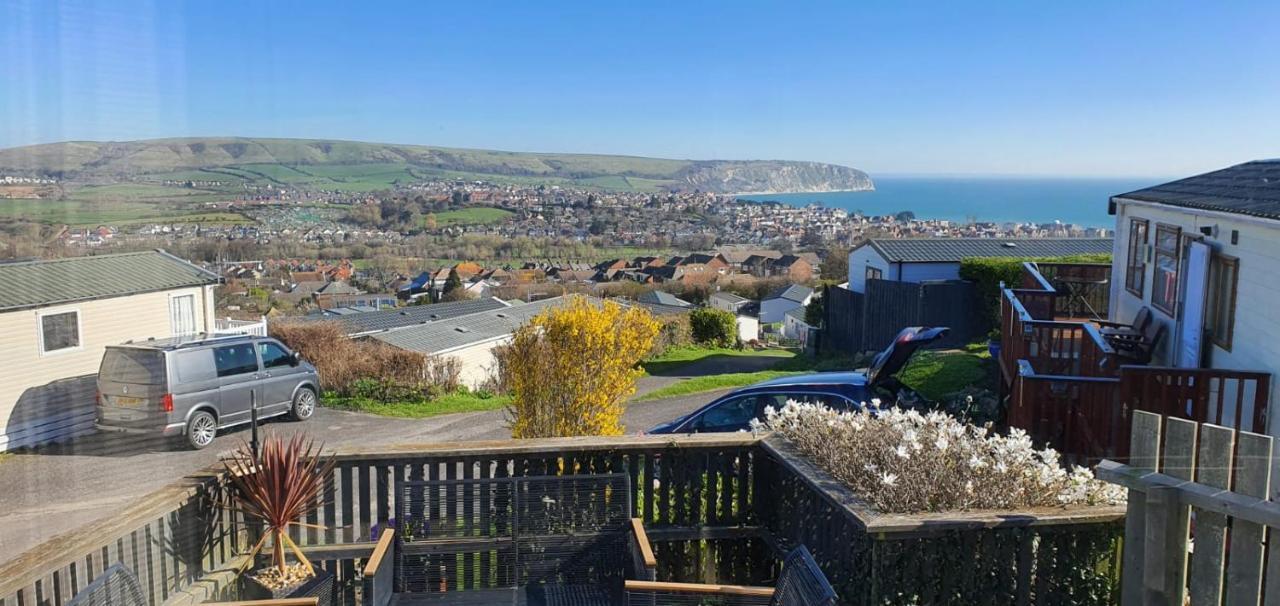 Lodge Seaview Swanage Bagian luar foto