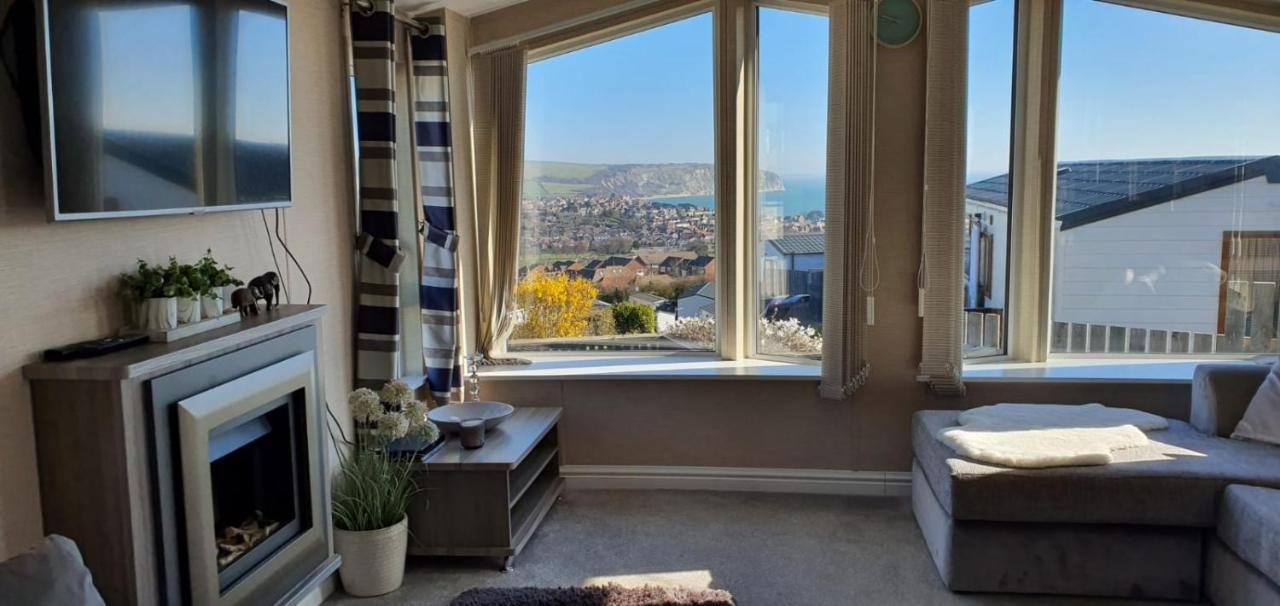Lodge Seaview Swanage Bagian luar foto