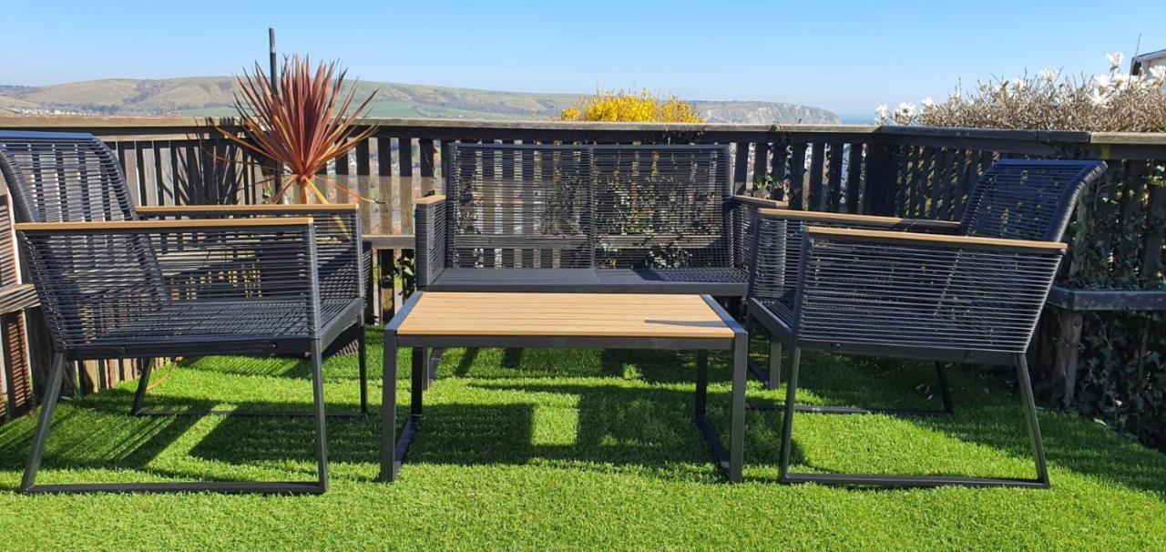 Lodge Seaview Swanage Bagian luar foto
