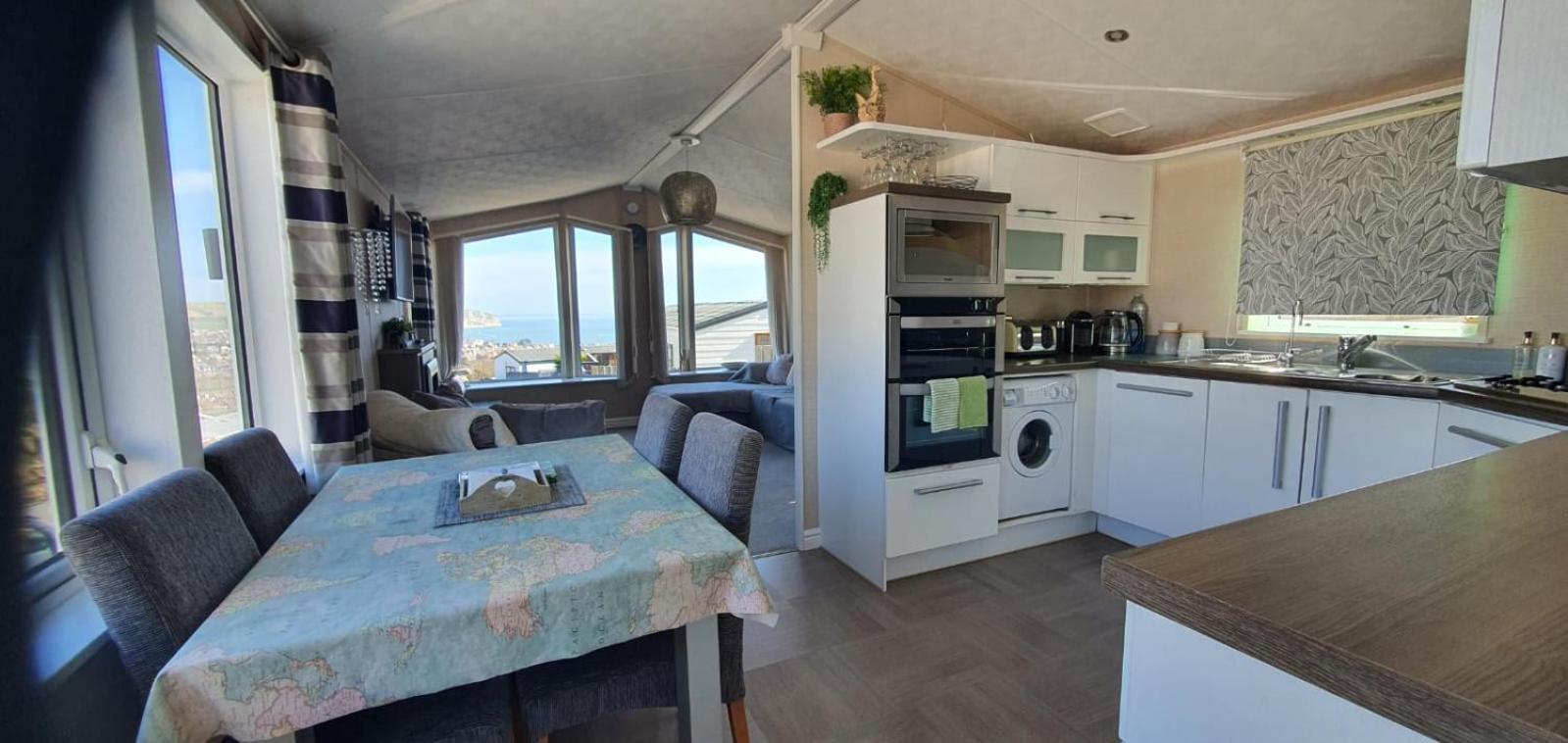 Lodge Seaview Swanage Bagian luar foto